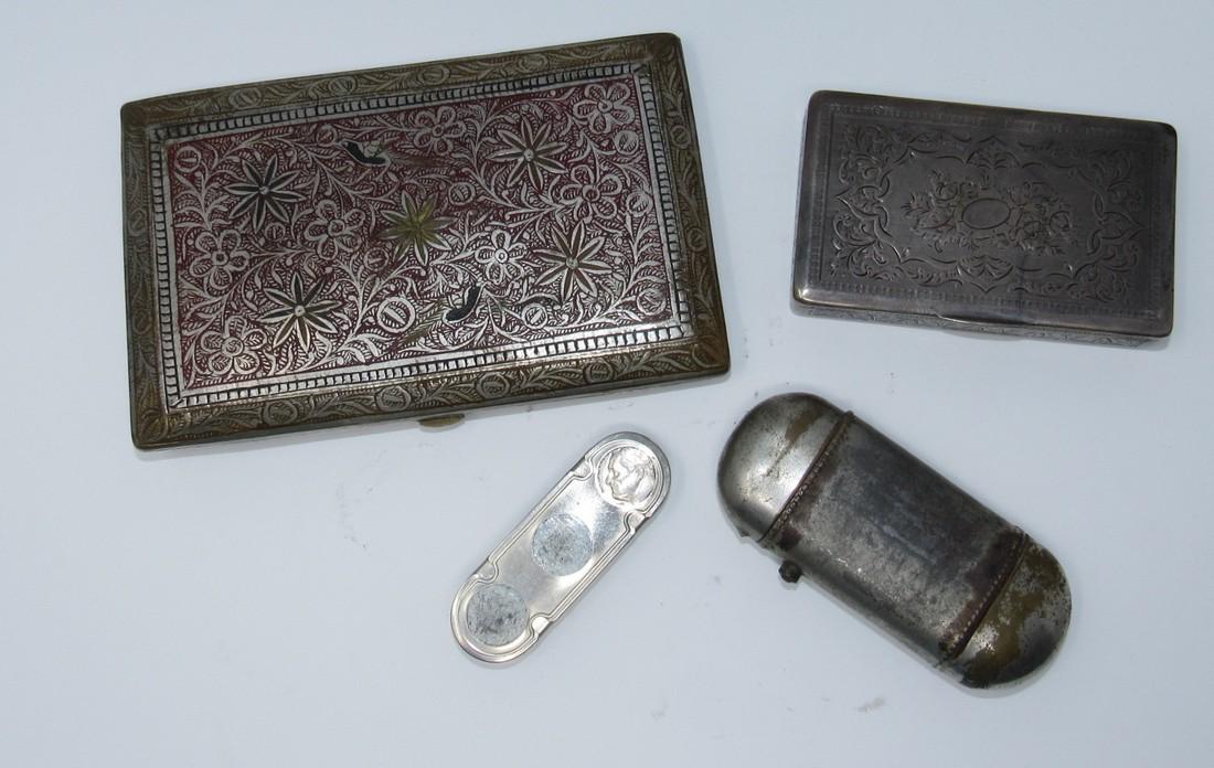 Cigarette Case Match Coin Holder Trinket Box (1 of 1)