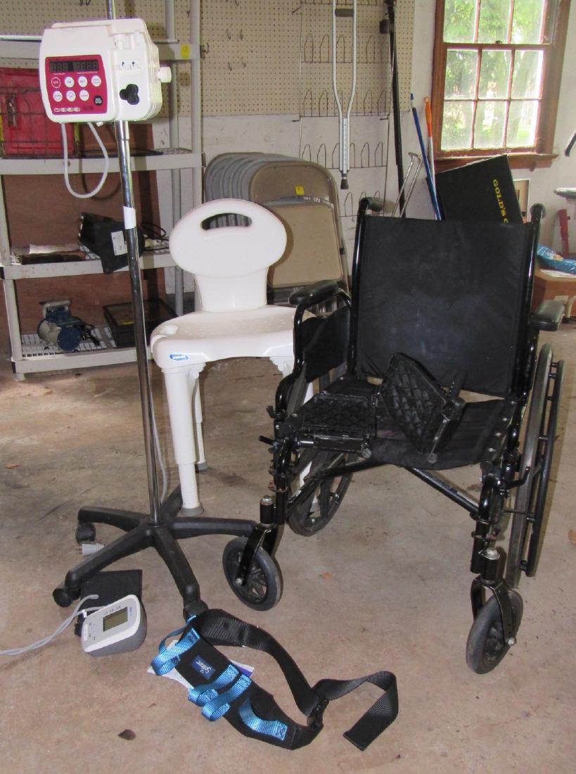 Invacare Wheel Chair Handicap Chair Alcor Sentinel Pump (1 of 5)