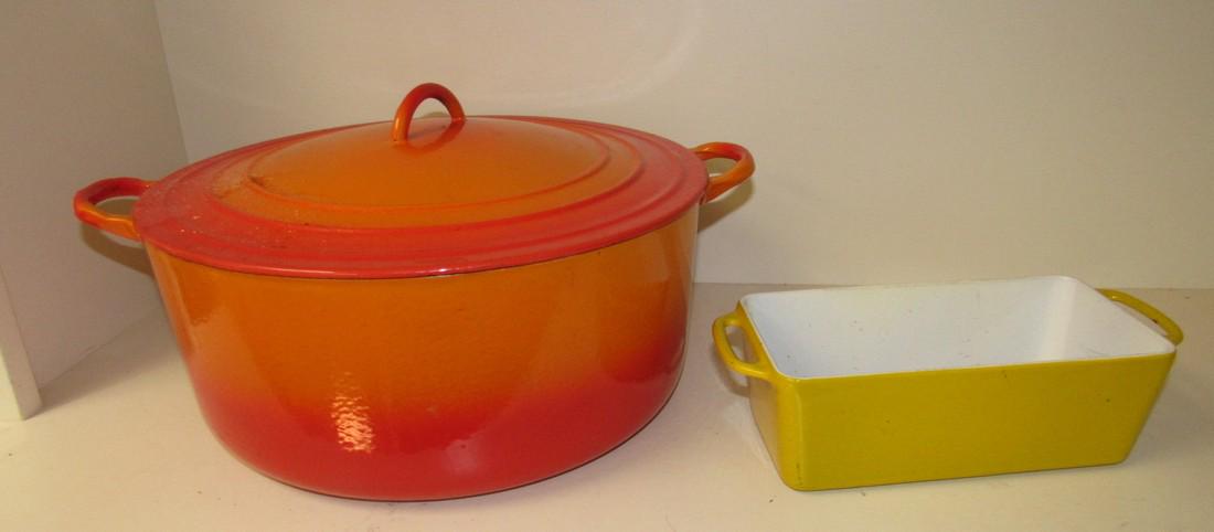 LeCreuset J Pot and Enameled Casserole (1 of 3)