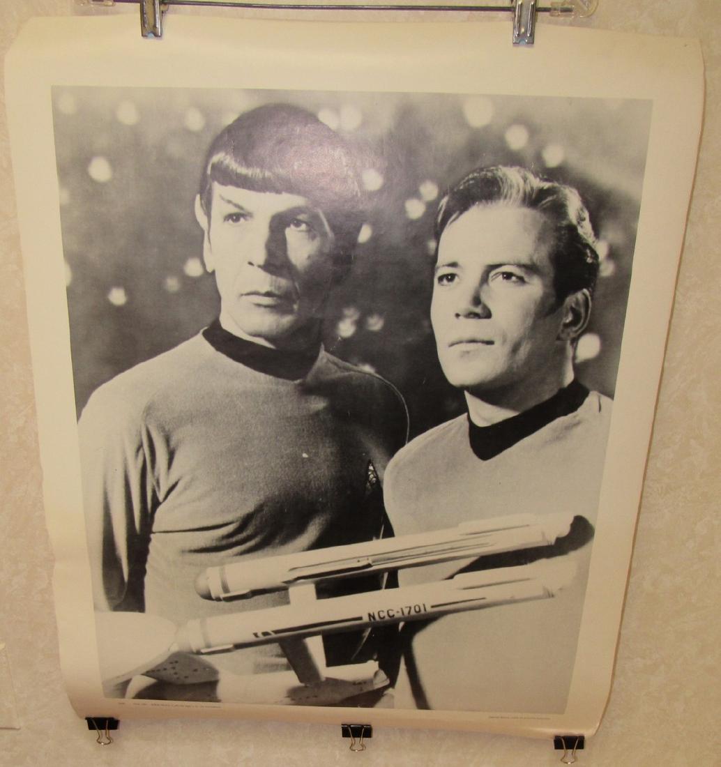 Original Star Trek Senor Spock & Captain Kirk Poster
