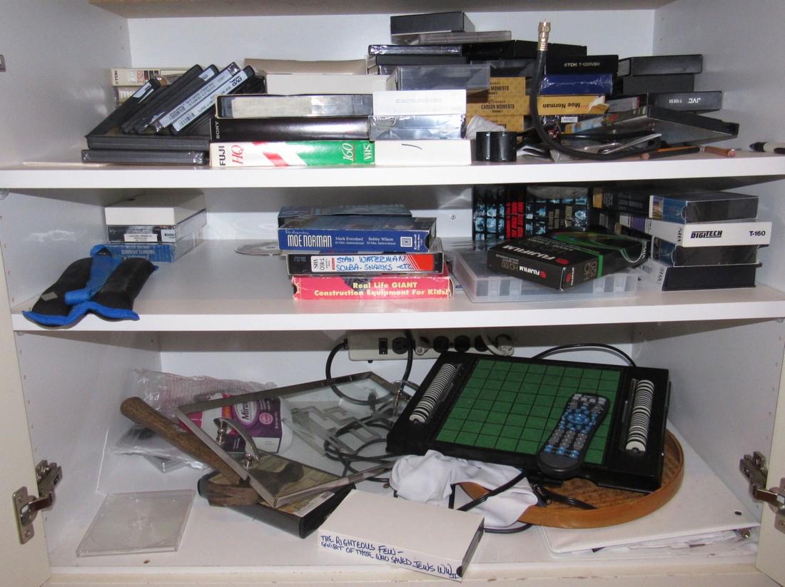 VHS Tapes CD's & Misc (1 of 4)