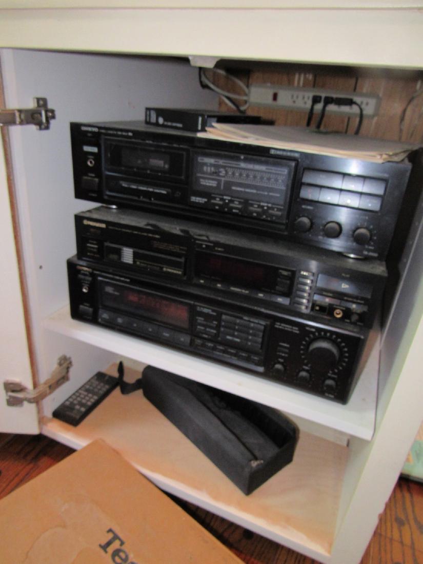 Onkyo Tape Deck Tuner Amplifier Pioneer CD Player (1 of 5)