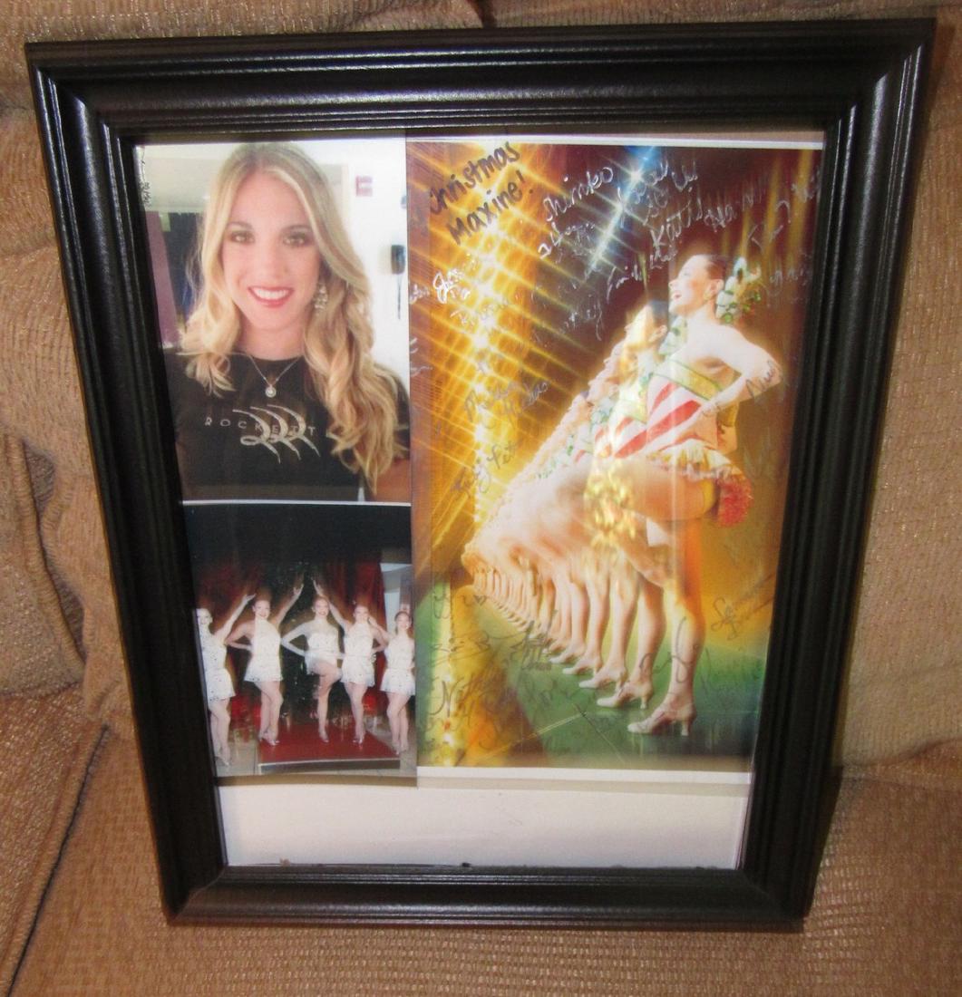 Radio City Rockettes Autographed Photo (1 of 4)