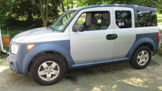 2005 Honda Element Real Time 4wd: Has 92,124 Miles, AC, Automatic, Cruise Control, 2.4L , tires are all real good. There is a small ding on drivers door, couple tiny dings on passenger side. Last inspected in 2015. It was stored insid