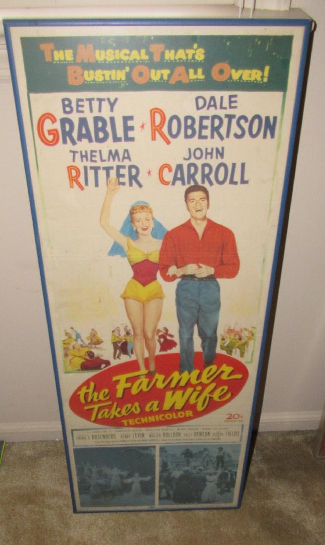 1952 the Farmer Takes a Wife Musical Poster (1 of 5)