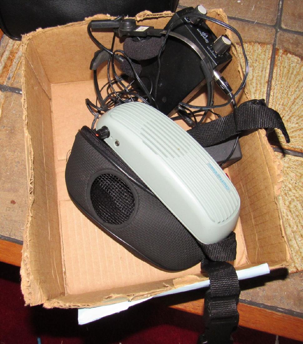 Chatter Vox Voice Amplification System: Sold in untested condition