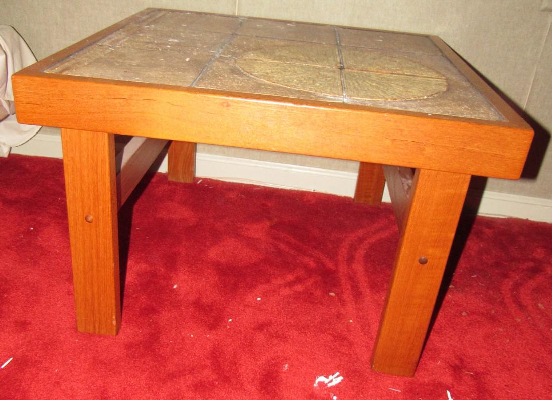 Trioh Danish Denmark Tile Top Table (1 of 3)