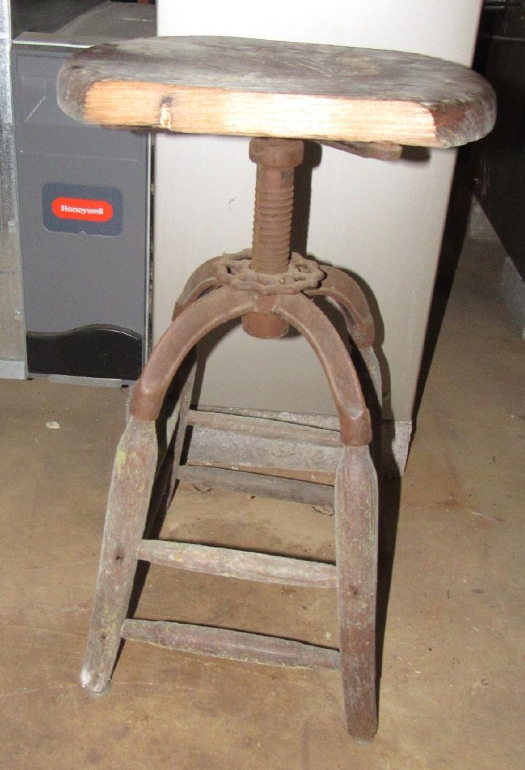 Industrial Stool: Seat needs to be replaced
