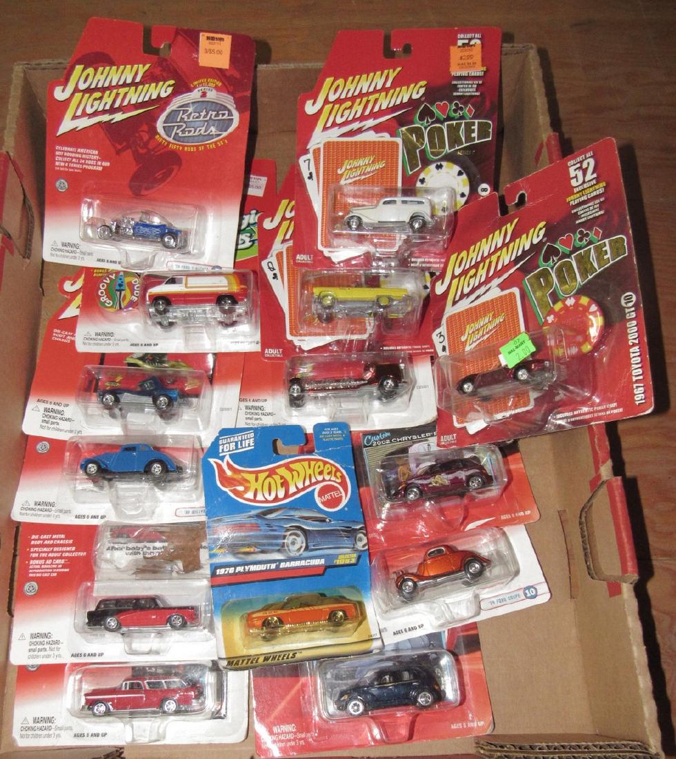 Hot Wheels Johnny Lightning Cars in Blister Packs