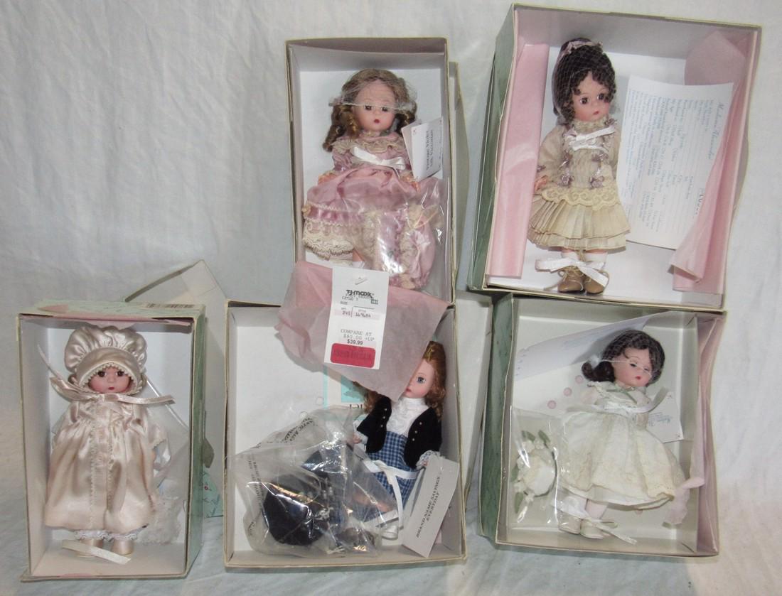 5 Madame Alexander Dolls in Boxes (1 of 4)
