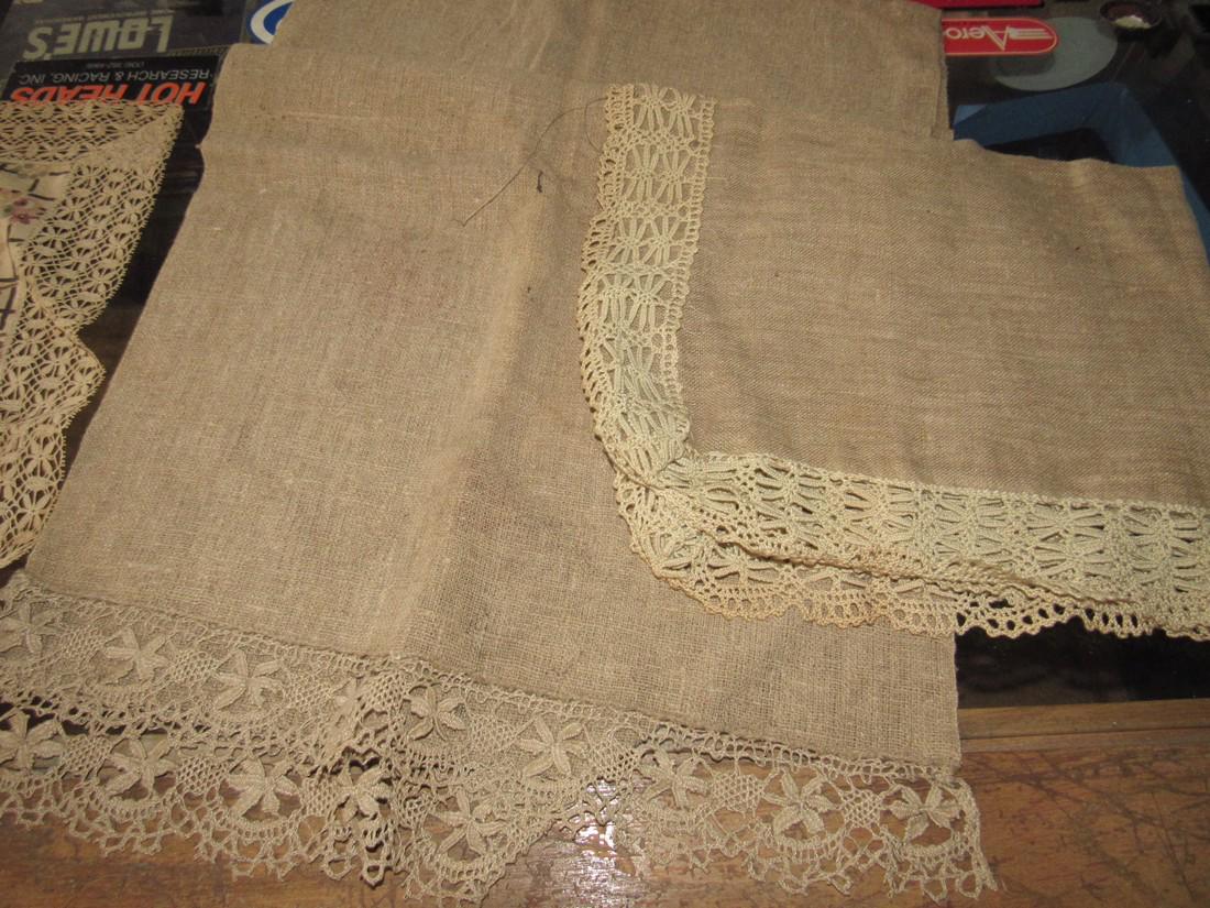 Vintage Linens: Getting all pictured. Some may have staining