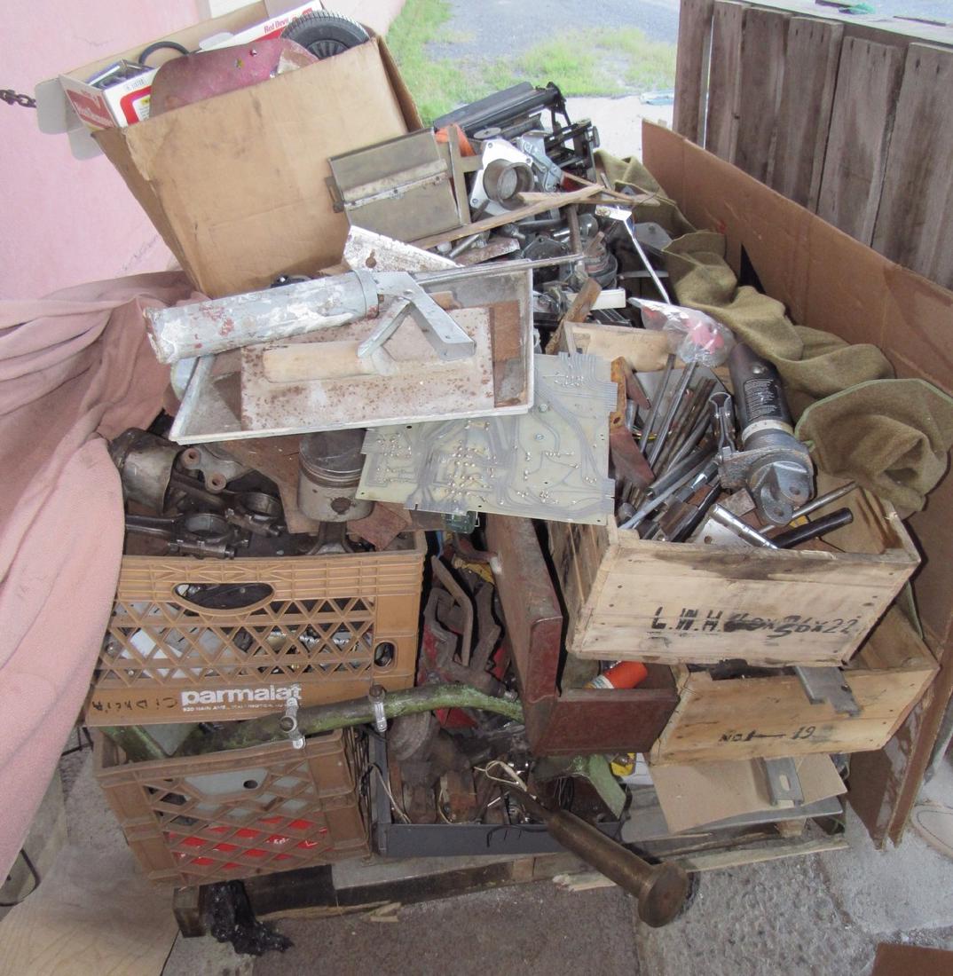 Pallet Full of Mixed Scrap Iron & Steel (1 of 4)