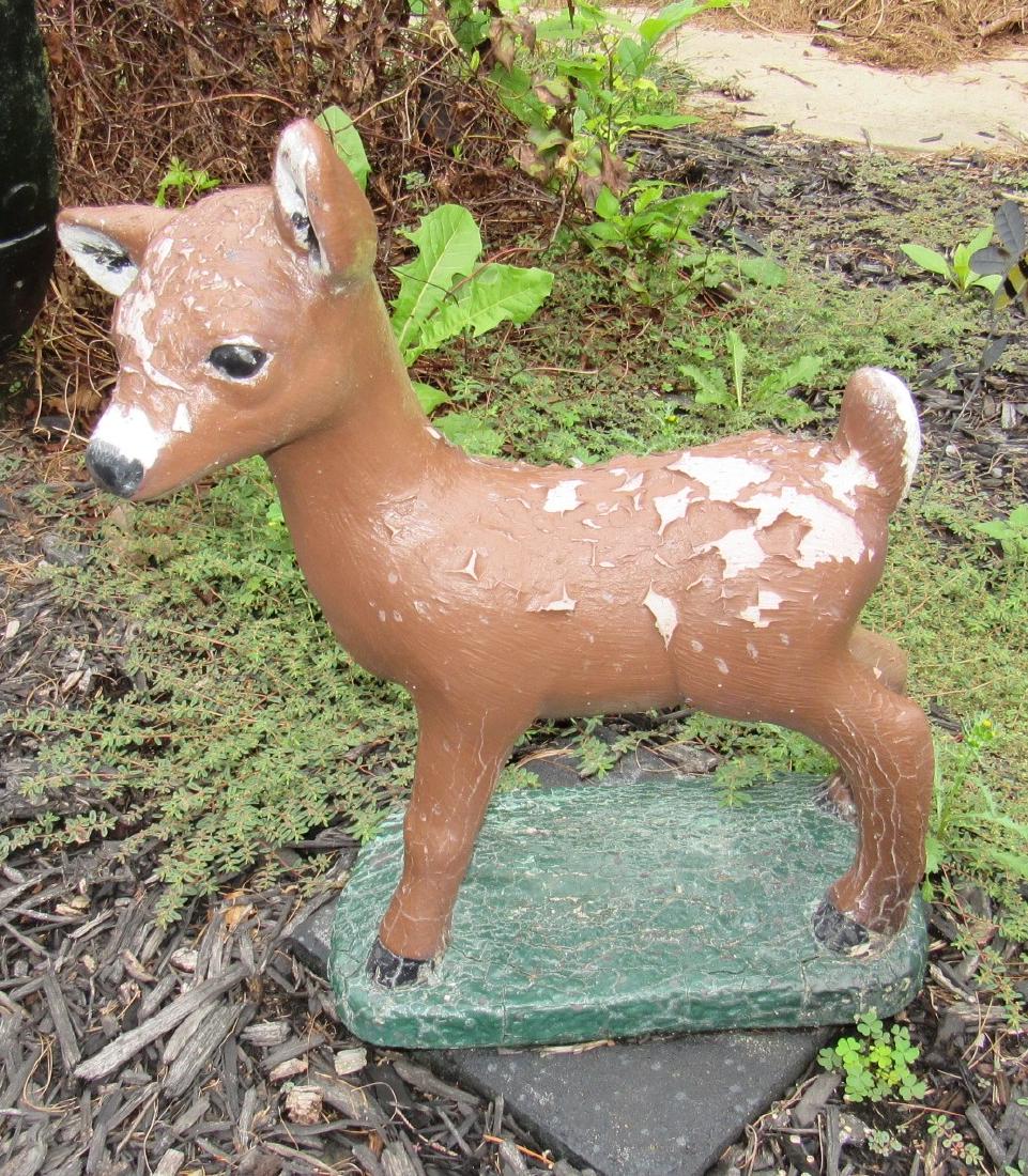 Concrete Deer Statue (1 of 4)