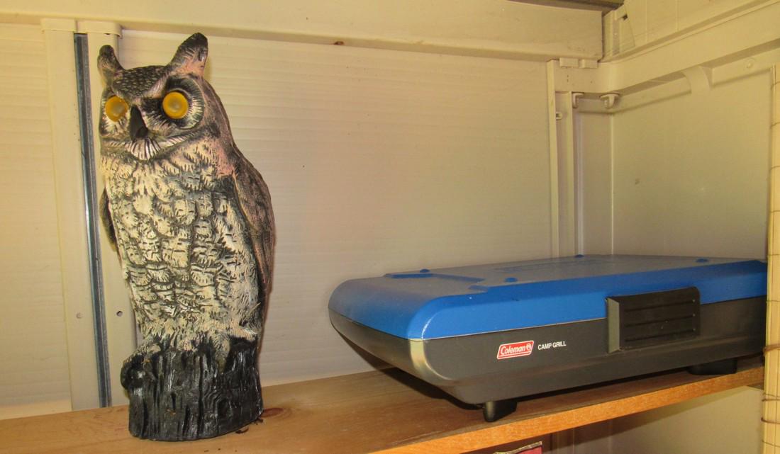 Coleman Camp Grill Folding Tables & Misc Shed Contents (1 of 5)