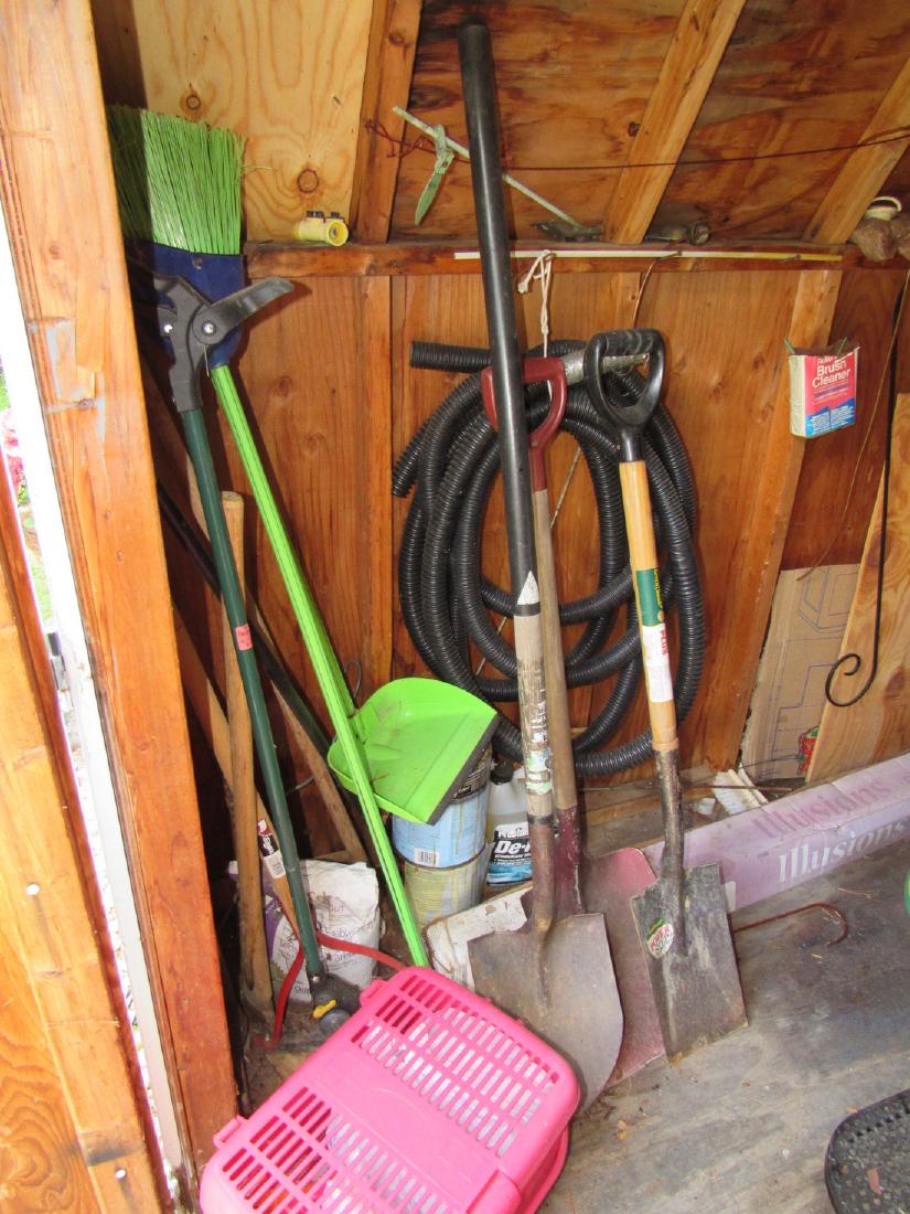 Partial Shed Contents Cooler Pole Pruner Garden Tools (1 of 8)