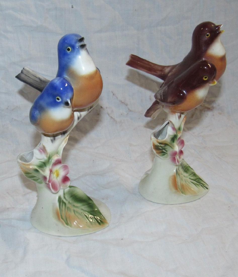 2 Clay Sketches California Bird Bud Vases (1 of 2)