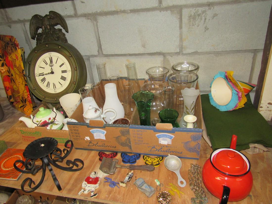 Oil Lamp Chimneys Vases TV Tray Clock Thermos (1 of 4)