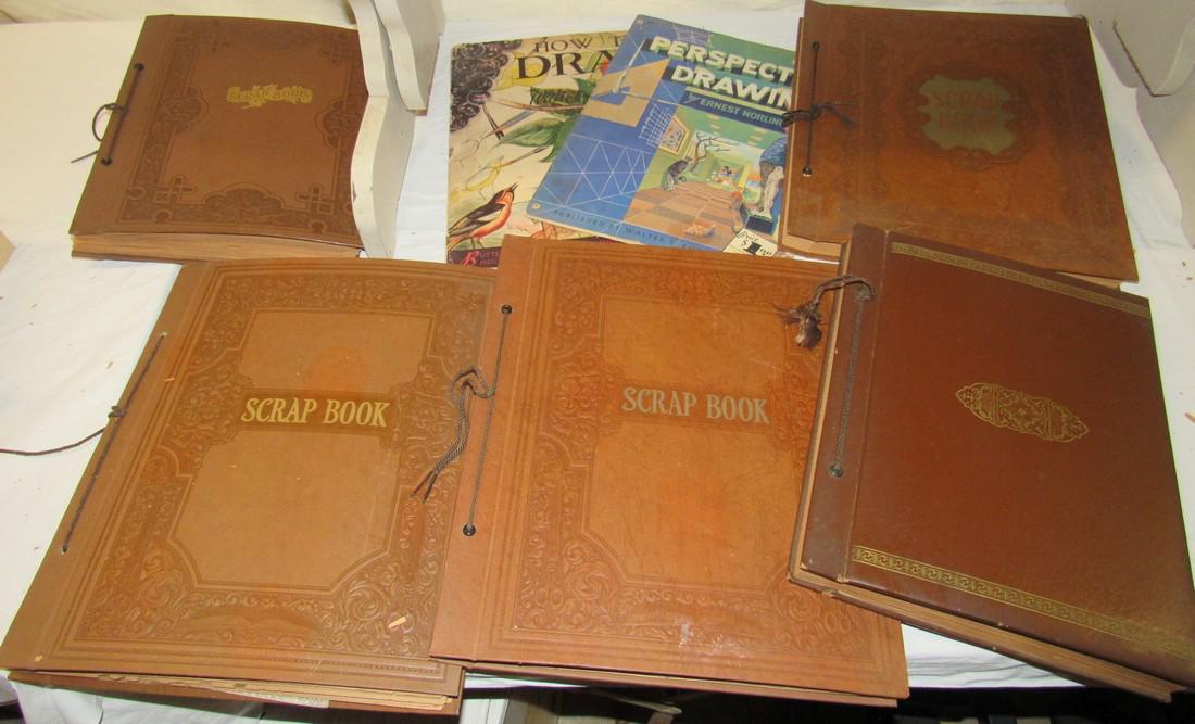 Large Lot of Greeting Cards in Scrapbooks (1 of 13)