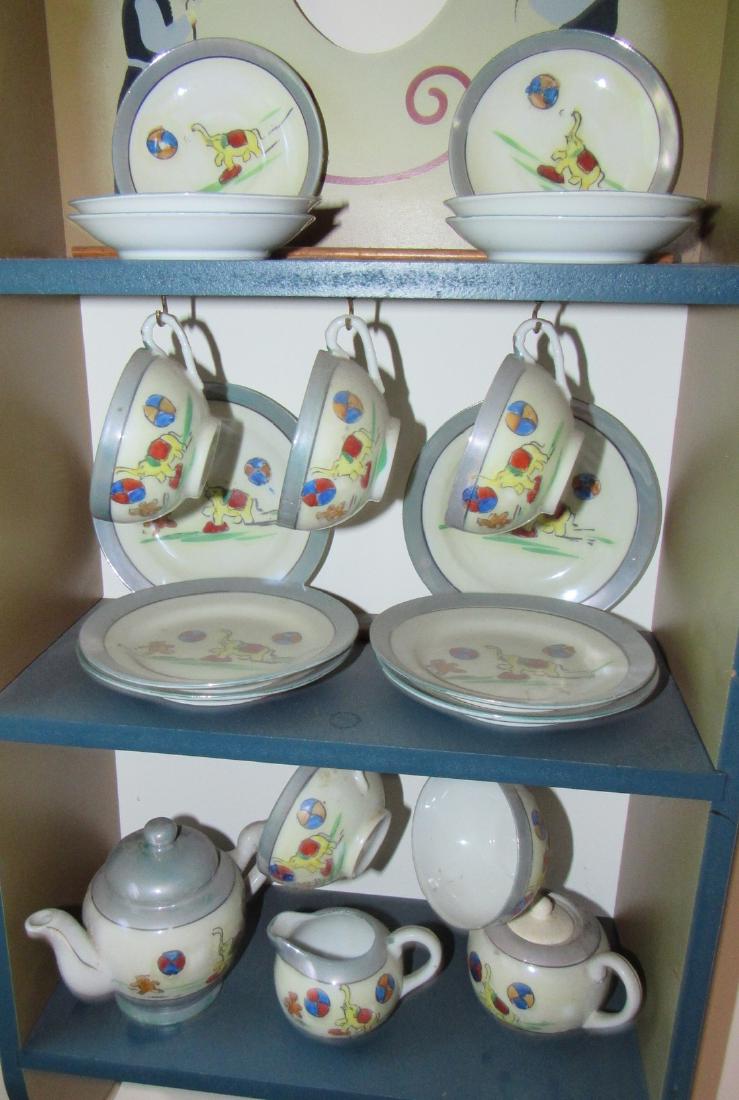 20 Piece Childs Circus Tea set (1 of 3)