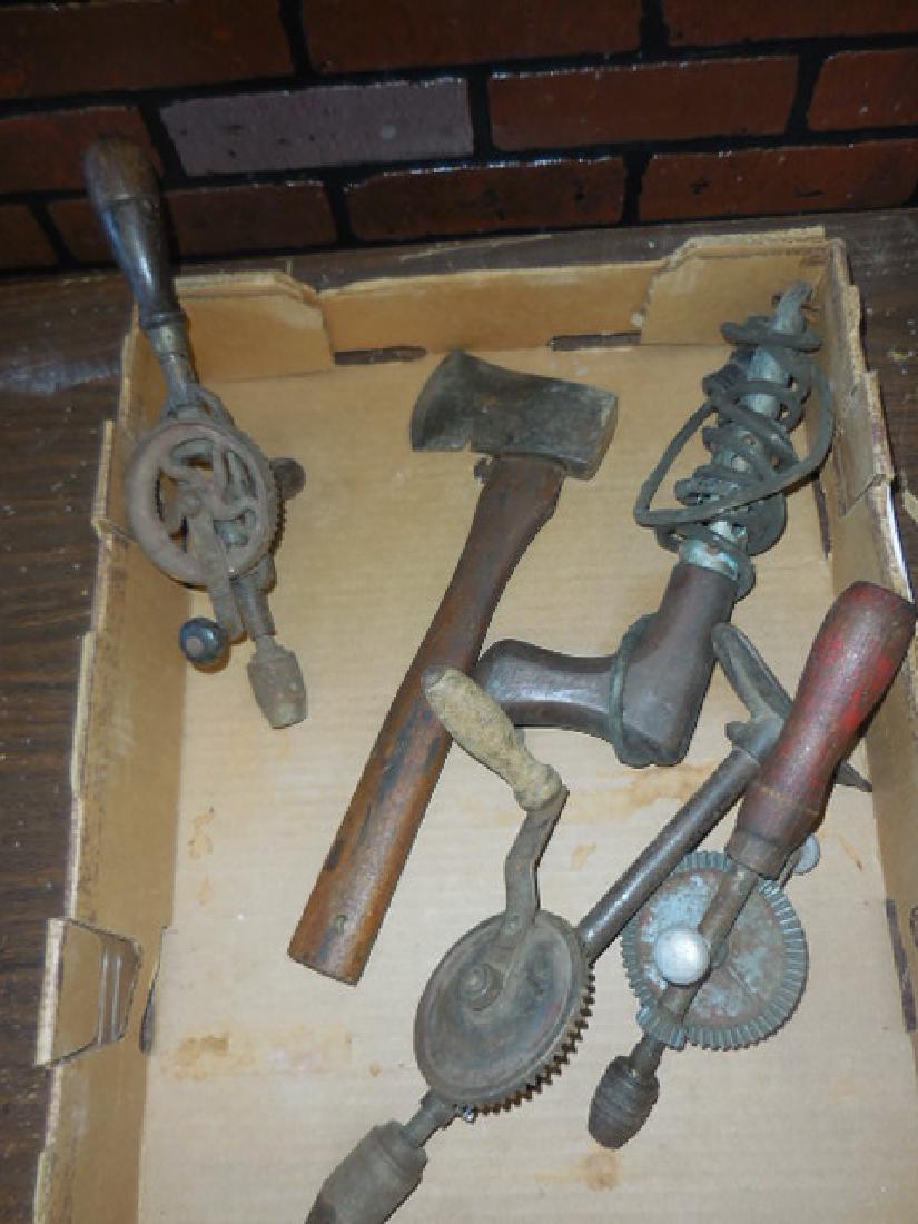 Hand Drills, Hatchet: getting all pictured