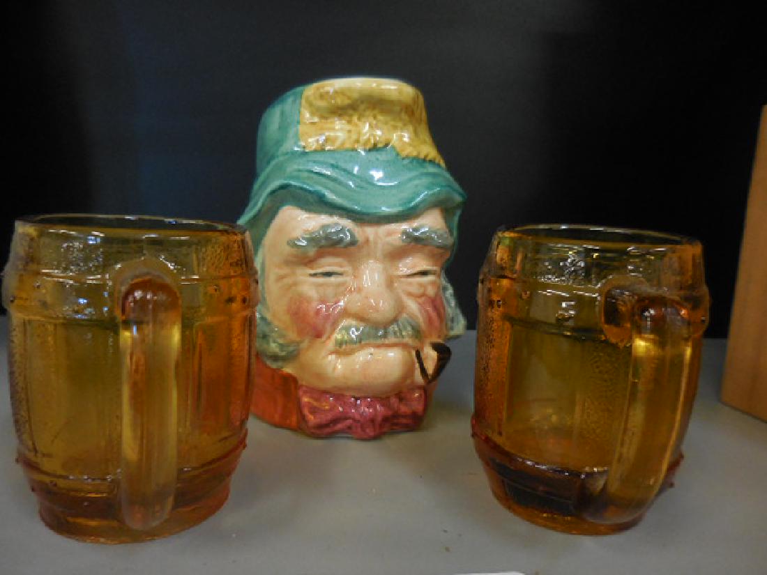 Sylvac Gaffer Mug, Barrel Shot Glasses: getting all pictured