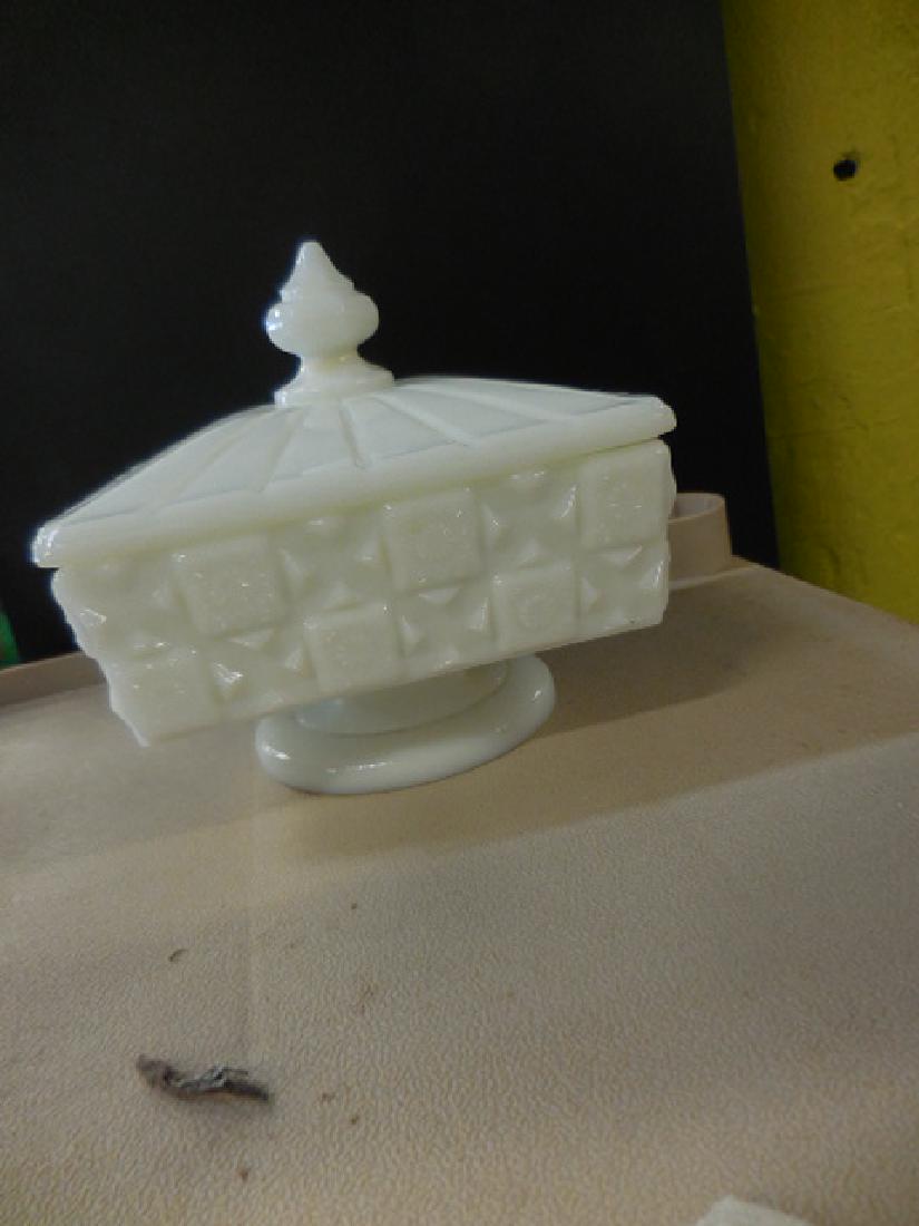 Milk Glass Candy Dish (1 of 3)