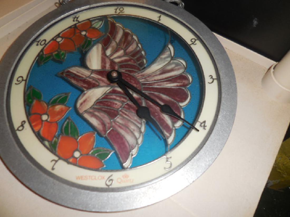 Stained Glass Bird Clock (1 of 2)