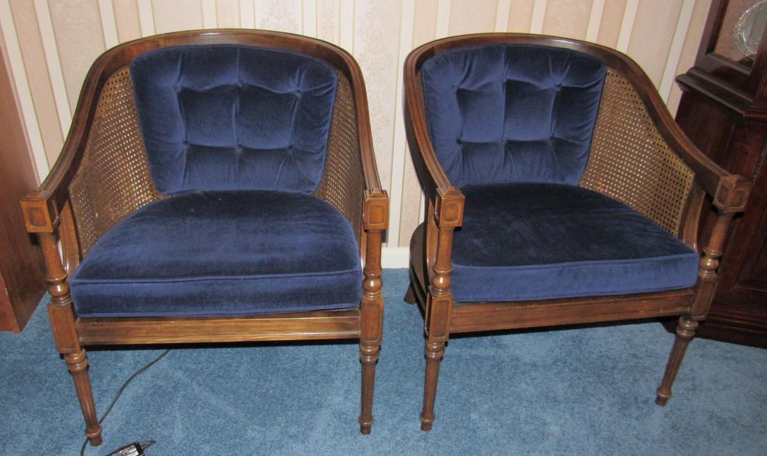 2 Barrel Back Chairs (1 of 2)