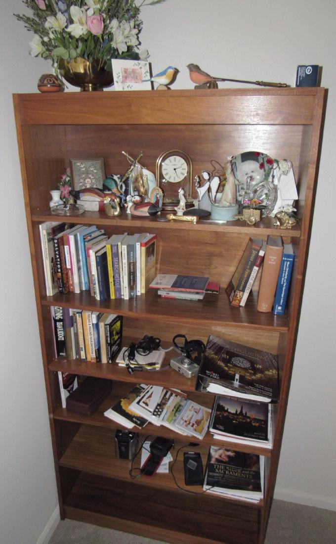 Bookshelf Books Knick Knacks