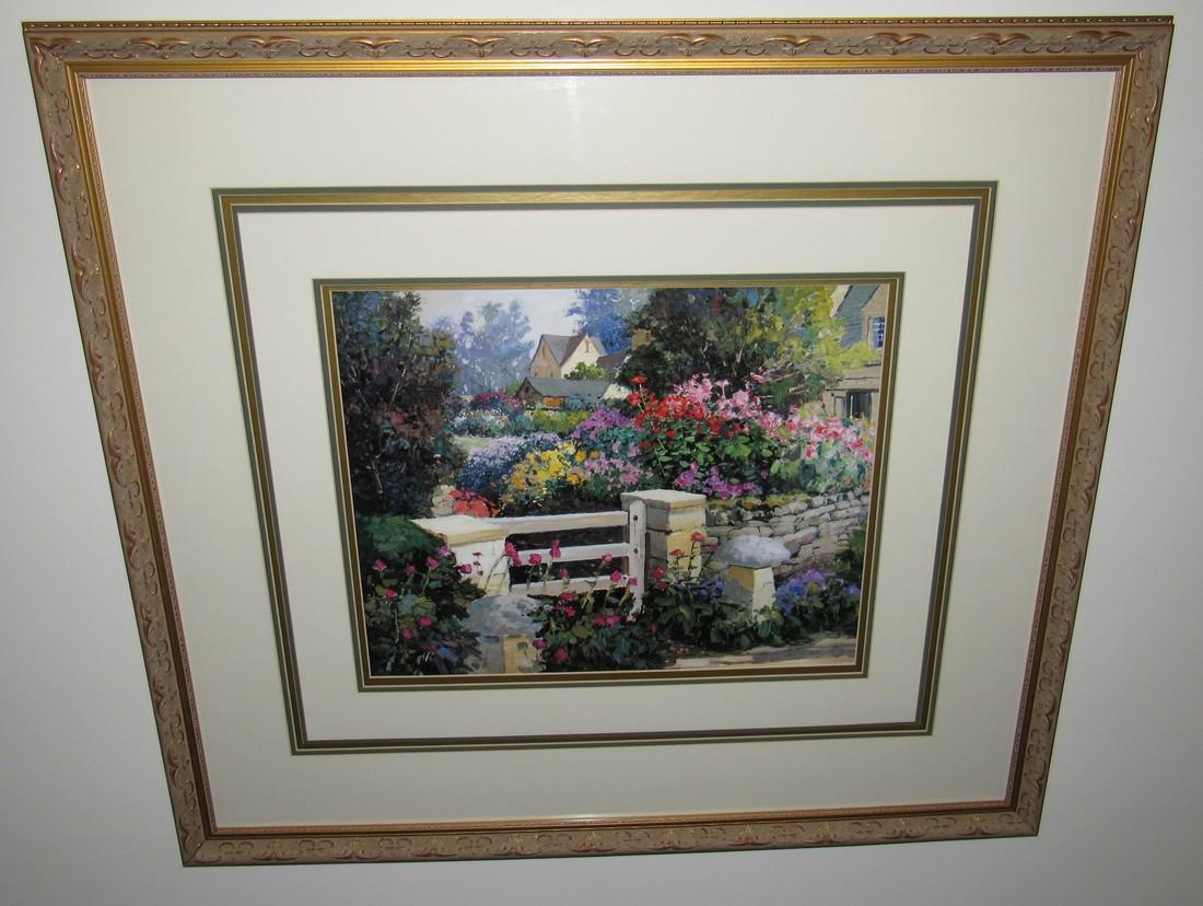 Garden Scene Print (1 of 2)