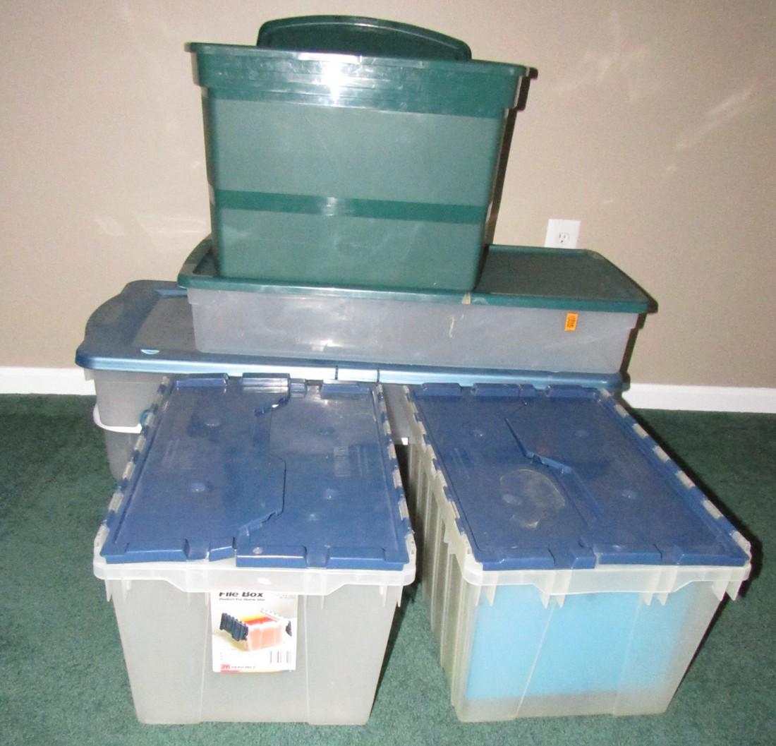 Plastic Totes: Getting all pictured