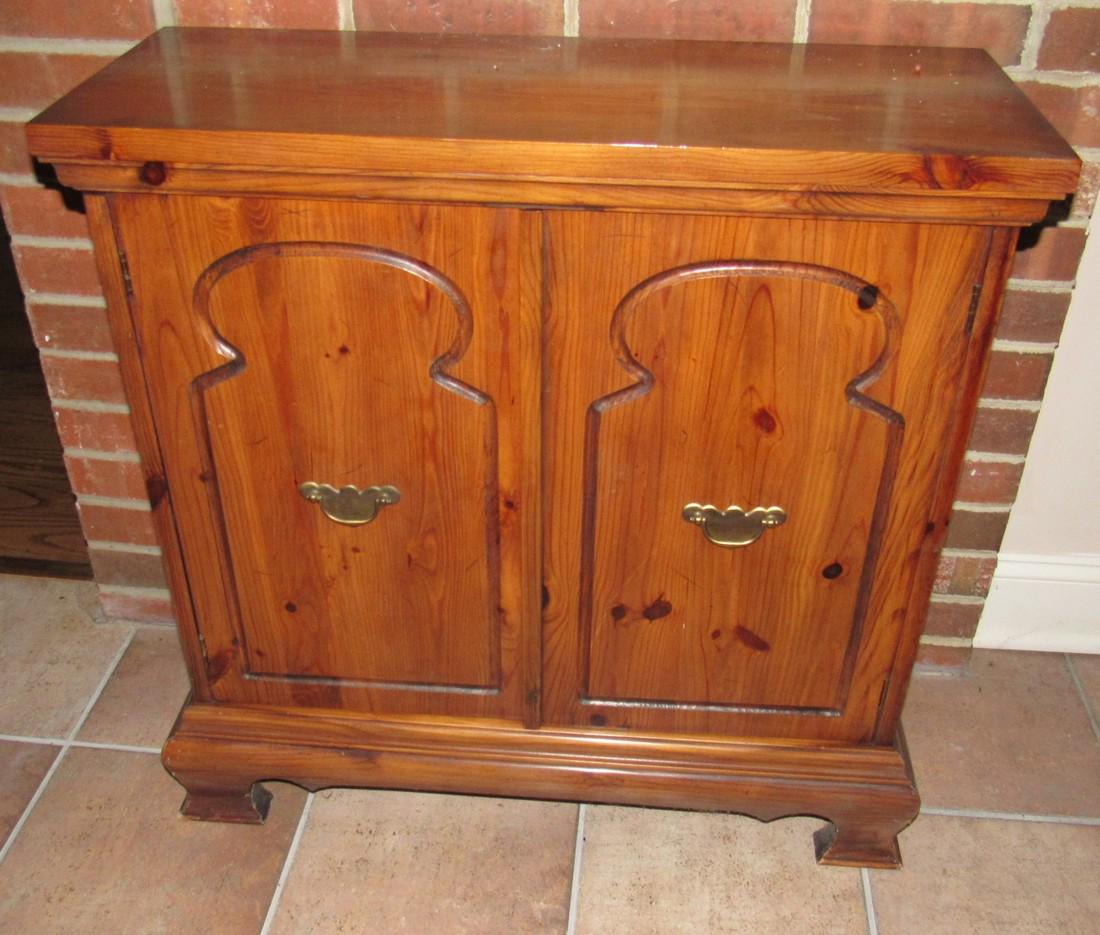 2 Door Pine Cabinet (1 of 3)