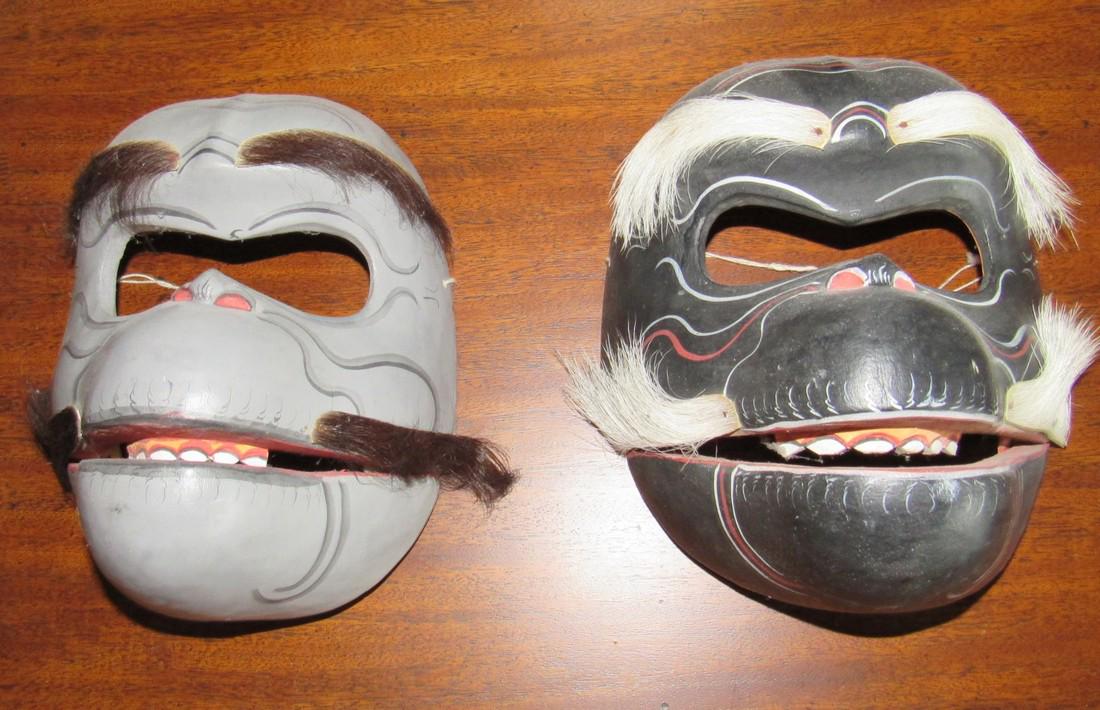 2 African Monkey Masks (1 of 2)