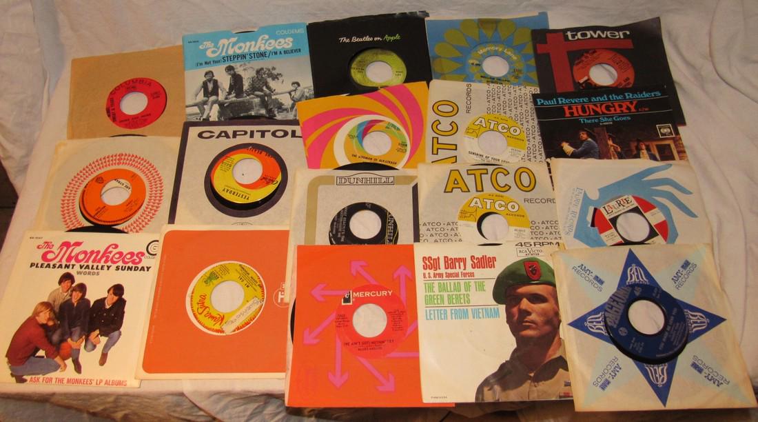 Large Lot of 45 Records (1 of 13)
