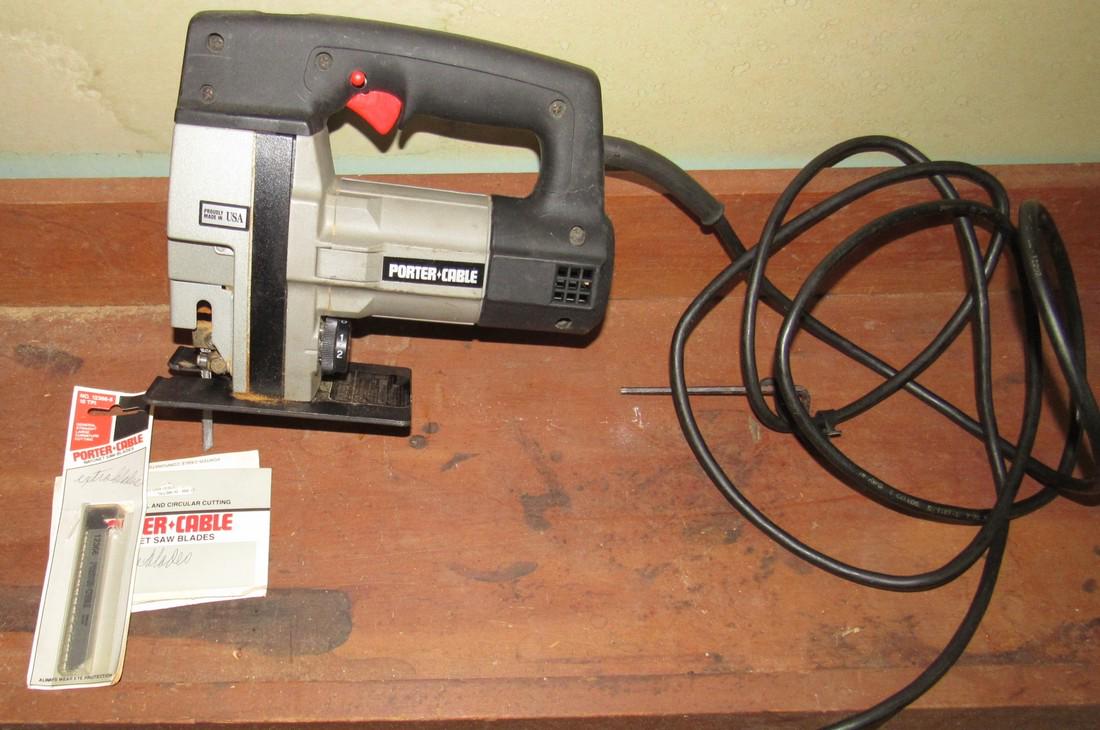 Porter-Cable Model 7548 Jig Saw w/ Blades (1 of 2)