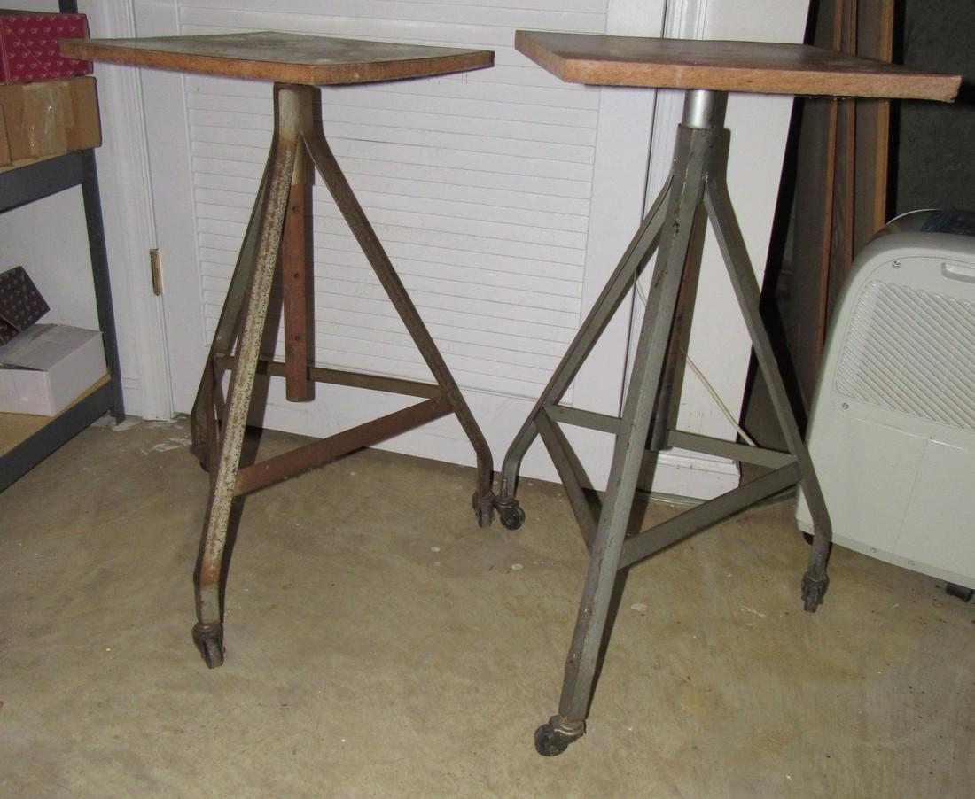 2 Sculpture Stands w/ Rotating Tops (1 of 3)