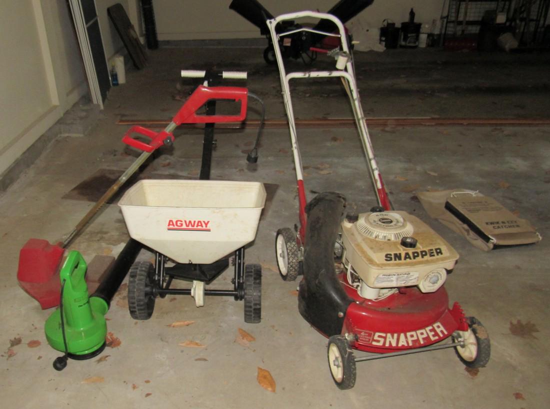 Snapper 4hp Push Mower Leaf Blower String Trimmer (1 of 3)