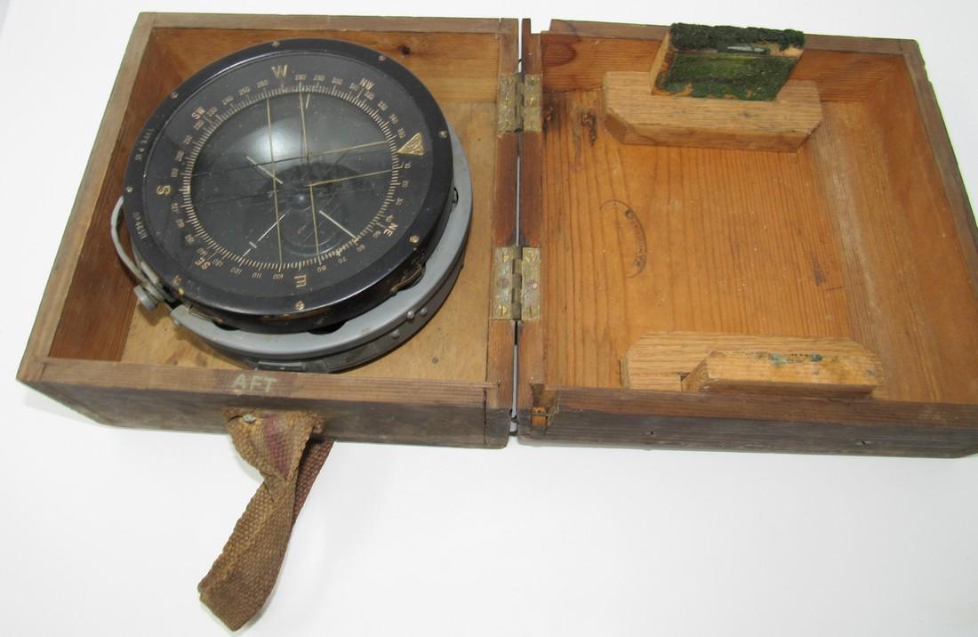 Antique Nautical No. 46511 Military Compass (1 of 7)