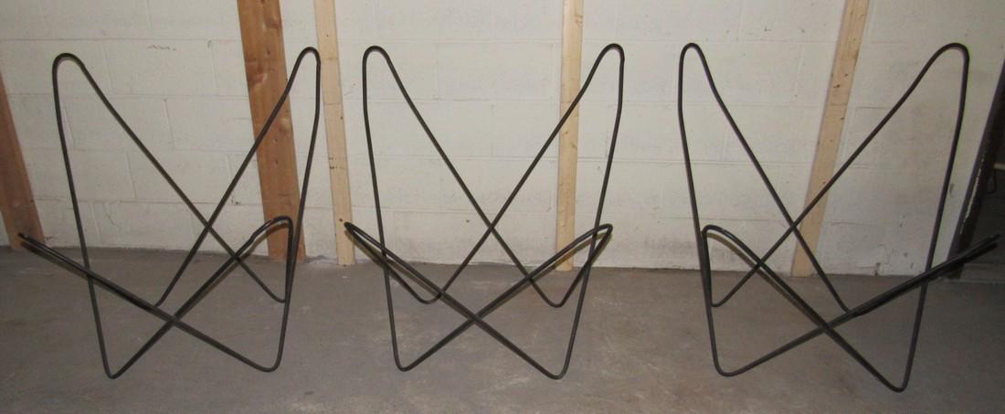 Vintage Mid Century Modern Chair Bases: Getting all 3 pictured. Approx 32" x 30" x 33" tall.