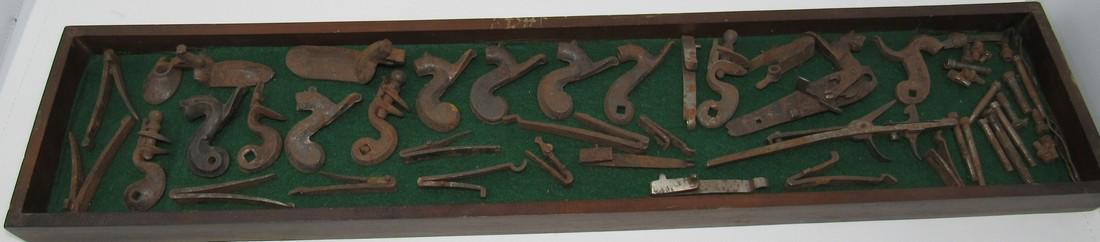 Antique Gun Parts Hammers & Misc: Getting all pictured