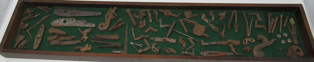 Antique Gun Parts Lot: Getting all pictured