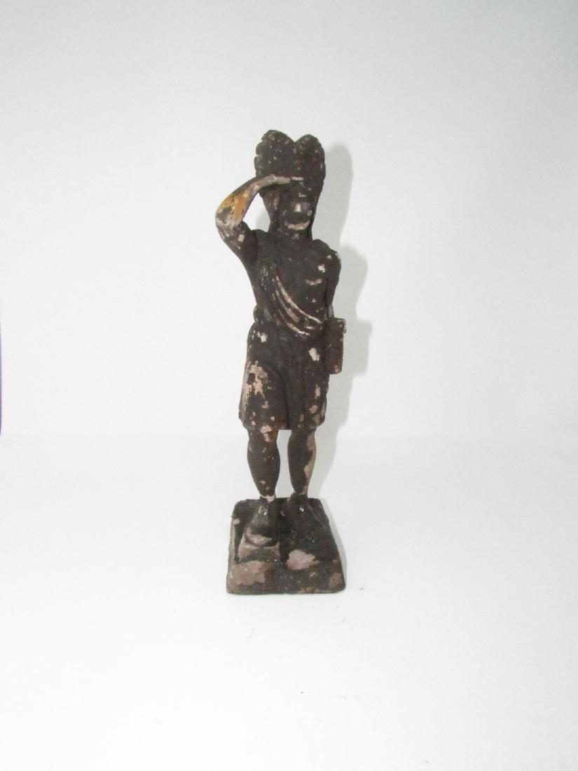 Antique Tobacco Store Plaster Indian (1 of 8)