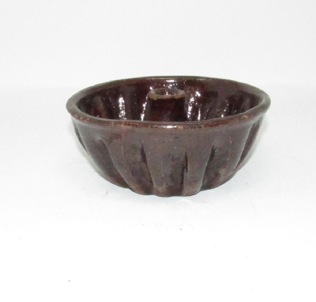 Antique Redware Cake Mold (1 of 5)