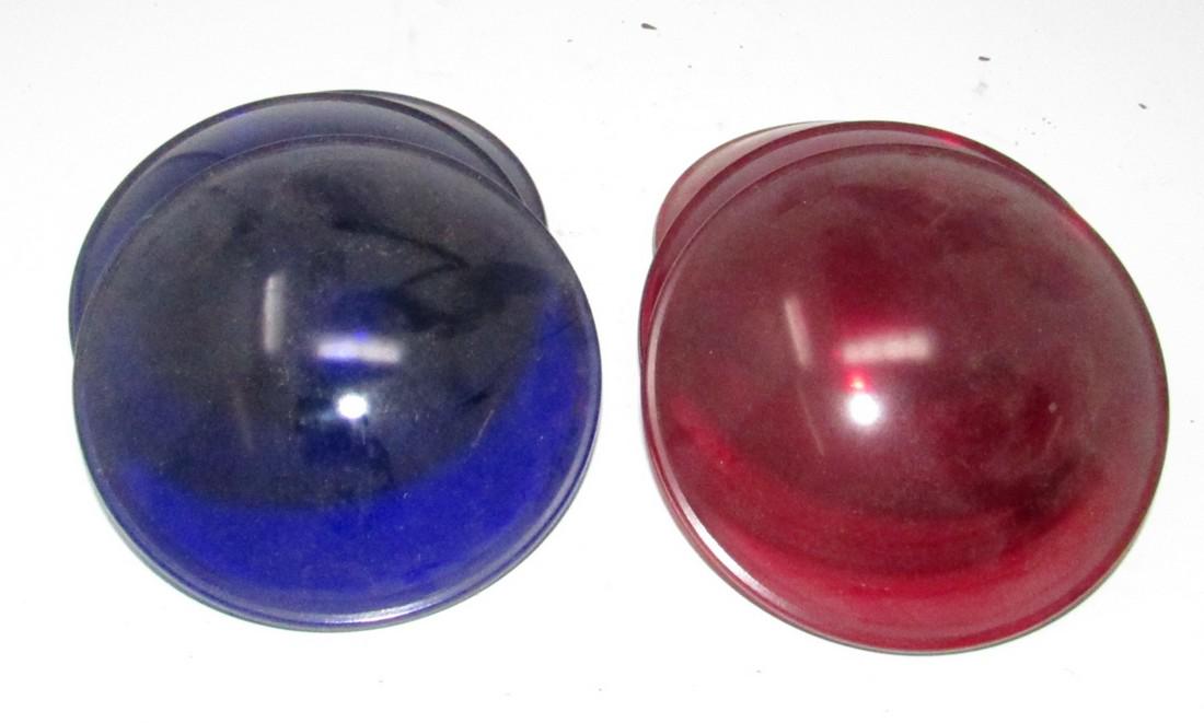 Kopp Glass Red & Blue Stage Theatre Lighting Lenses (1 of 2)