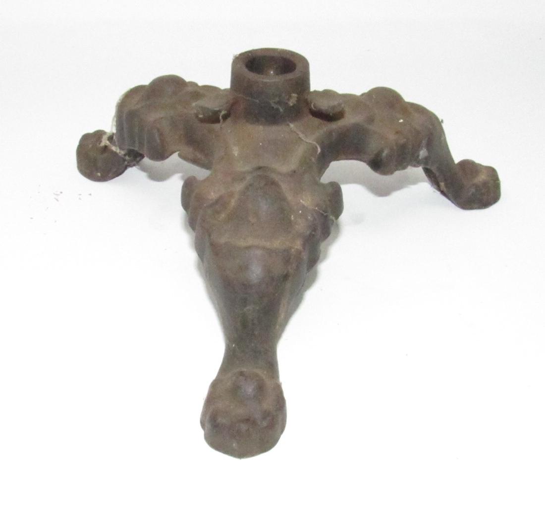 Antique Cast Iron Flag Pole Holder (1 of 3)