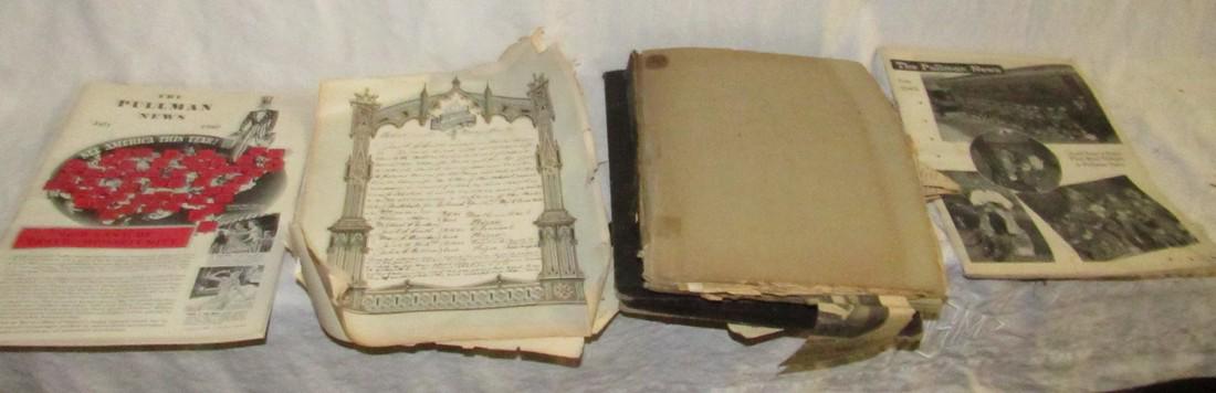 Scrapbook & Pullman News: Getting all pictured. Scrapbook has wear