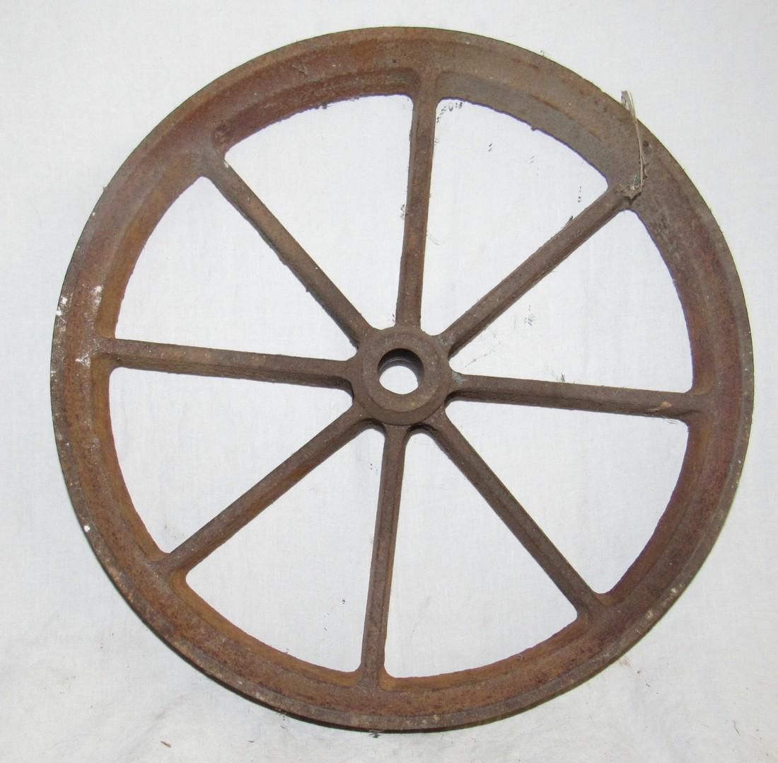 Steel Cart Wheel (1 of 2)