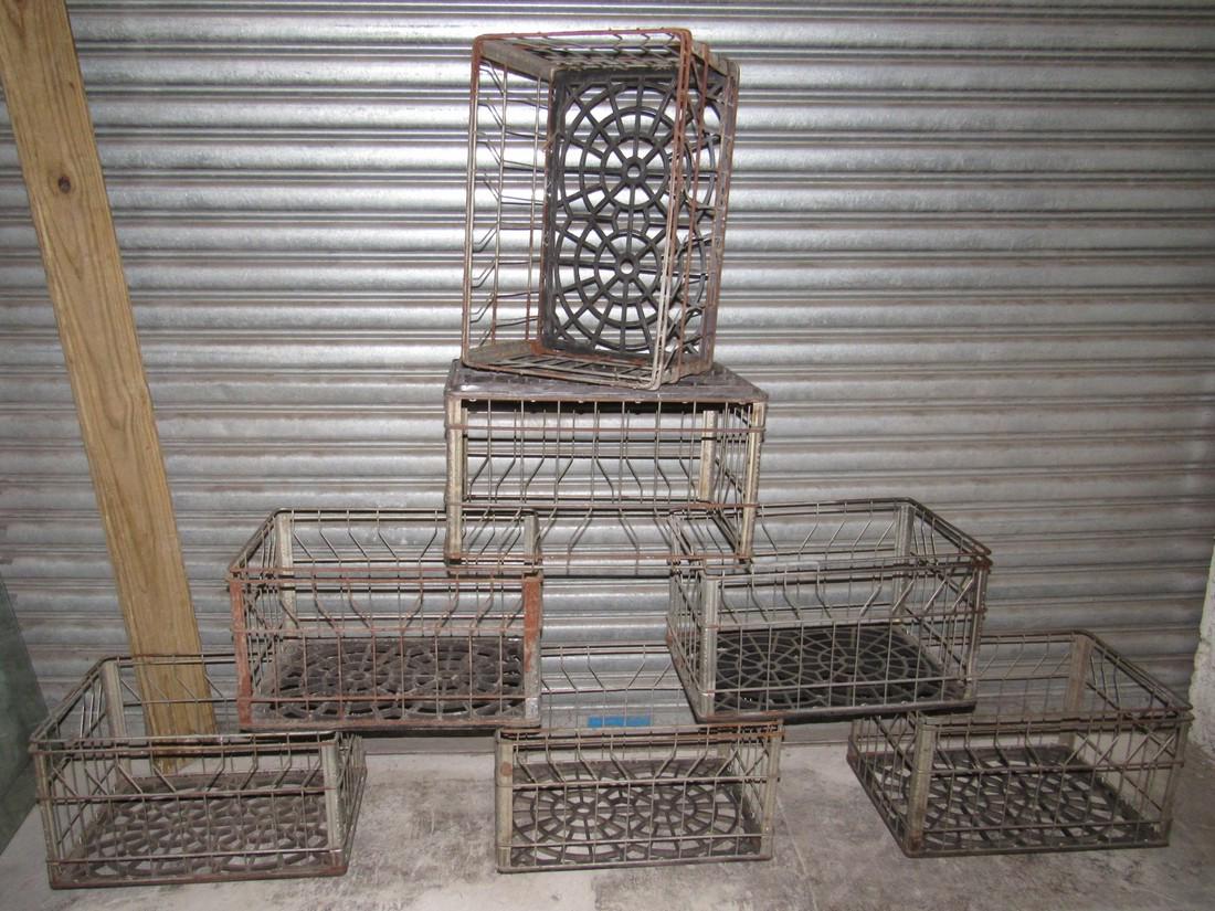 7 Vintage Krauszers Dairy Milk Crates (1 of 2)