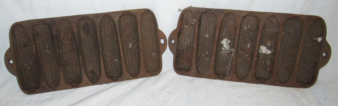 2 Cast Iron Corn Molds (1 of 2)