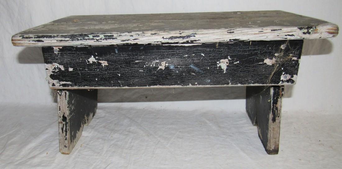 Black Painted Stool (1 of 2)